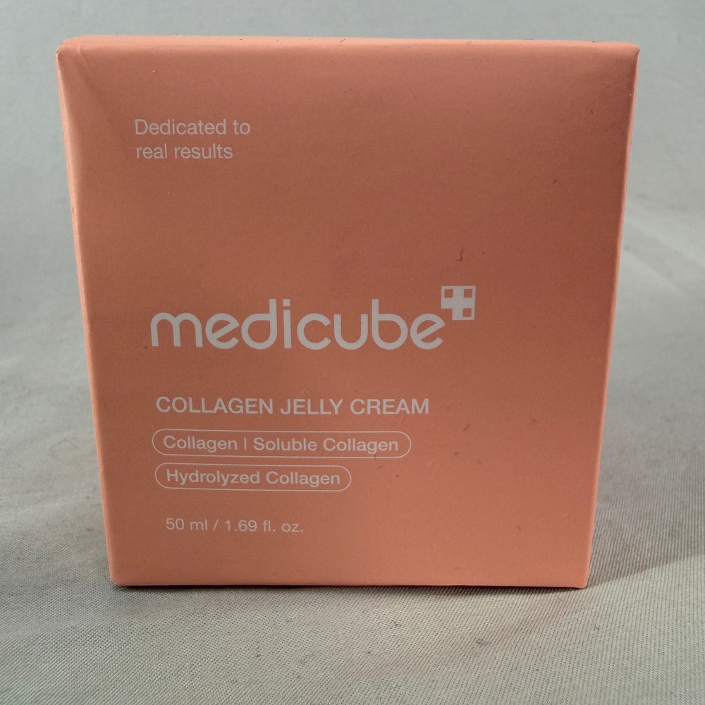Medicube Collagen Jelly Cream 50ml Triple Collagen Moisturizer 2 Pack NEW - Picture 2 of 11